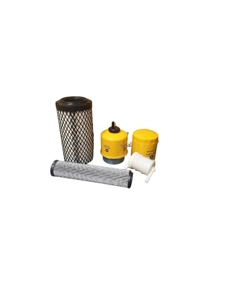 KOMPLET FILTRÓW MINI JCB 8014 8016 8018 8020 KOMPLET FILTRÓW MINI JCB 8014 8016 8018 8020
