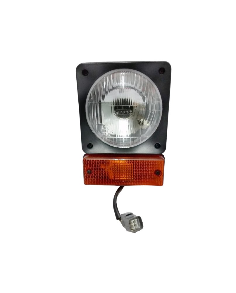 Lampa przednia JCB 3CX, 4 CX, Teleskop - Stary typ Lampa przednia JCB 3CX, 4 CX, Teleskop - Stary typ