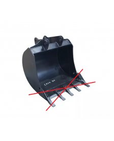 Łyżka 70 CM CASE, pasująca do koparko-ładowarek CASE 580, 590, 695 - Wzmacniania, lemiesz HB400